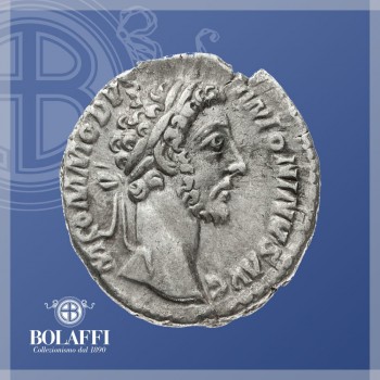 Moneta d'argento di Commodo