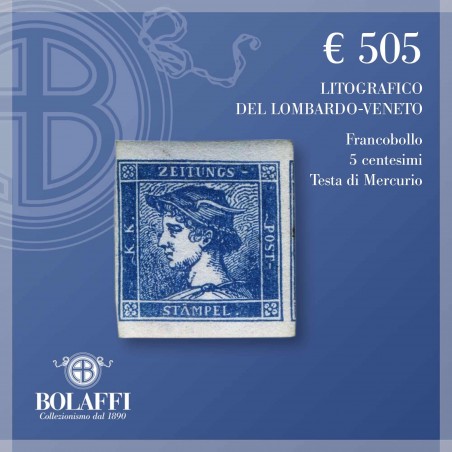 Il francobollo per giornali del Regno Lombardo Veneto (1851)