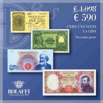 Collezione banconote "C'era una volta la lira", seconda parte