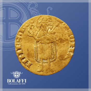 San Giovanni Battista, patrono di Firenze, sul fiorino d'oro