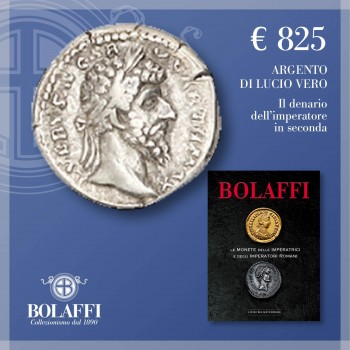 Moneta d'argento di Lucio Vero
