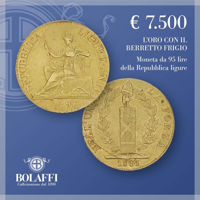 96 lire d'oro della Repubblica Ligure