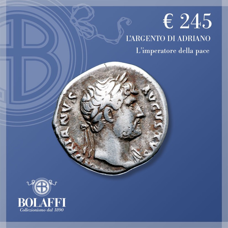 Denario di Adriano, monete romane Bolaffi