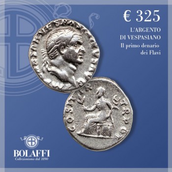 Denario d'argento di Vespasiano