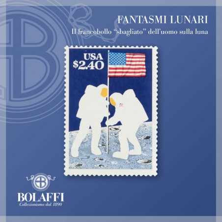 Il rarissimo francobollo dei Fantasmi lunari