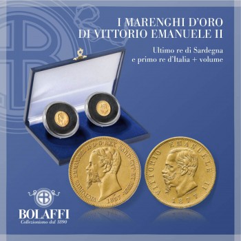 Marenghi d'oro di Vittorio Emanuele II di Savoia
