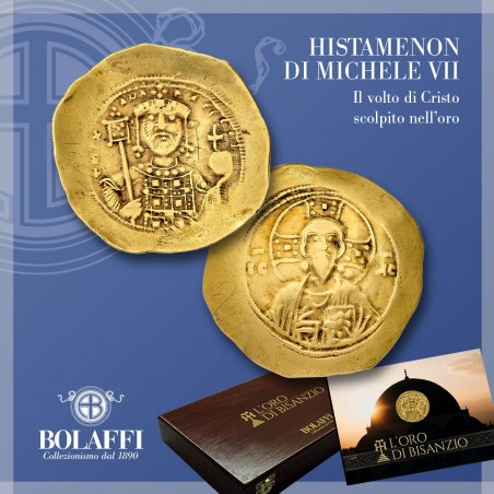 Histamenon di Michele VII con volto di Gesù