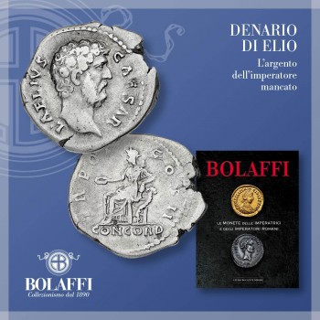 Denario d'argento di Elio