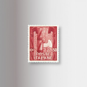 Francobolli serie Marcia su Roma, 50 centesimi