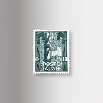 Francobolli serie Marcia su Roma, 10 centesimi