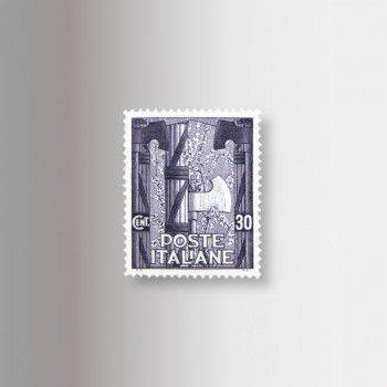 Francobolli serie Marcia su Roma, 30 centesimi