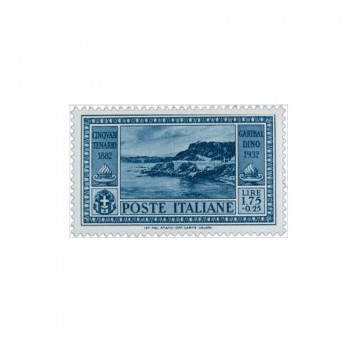 Serie Garibaldi di posta ordinaria (1932), 1,75 lire + 25 centesimi