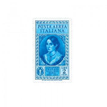 Serie Garibaldi di posta aerea (1932), 2 lire + 50 centesimi