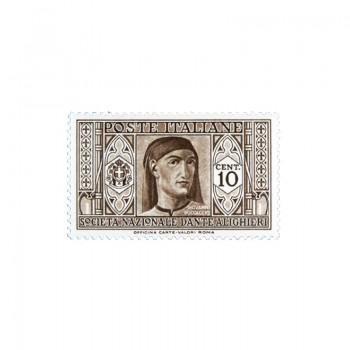 Serie Dante di posta ordinaria (1932), 10 centesimi Giovanni Boccaccio