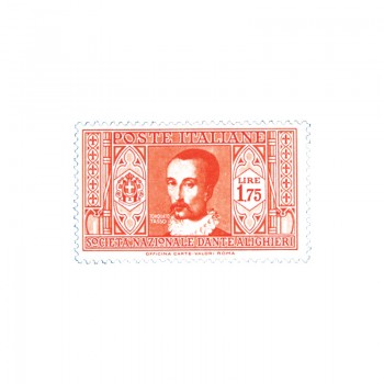 Serie Dante di posta ordinaria (1932), 1,75 lire Torquato Tasso