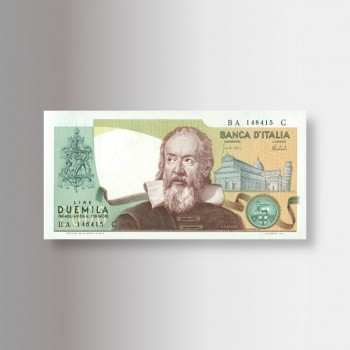 Banconota 2000 lire Galileo Galilei (1973/1983)