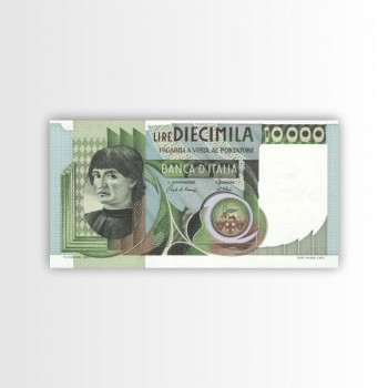 Banconota 10000 lire Niccolò Machiavelli (1976/1984)