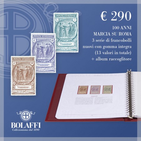 Francobolli del Ventennio, la collezione della Marcia su Roma