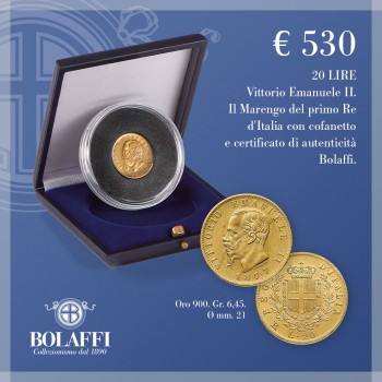 Il marengo d'oro di Vittorio Emanuele II