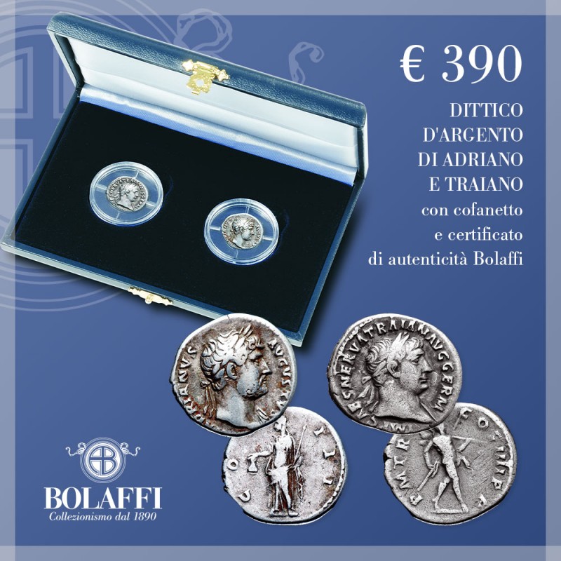Le monete d'argento di Adriano e Traiano