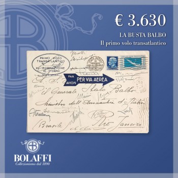 Busta Balbo, l'aerogramma della prima Crociera transatlantica