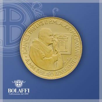 La moneta d'oro di Giovanni Paolo II, il papa più amato