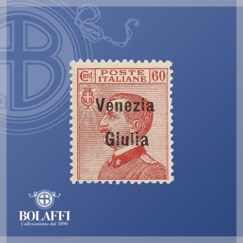 Emissione Venezia Giulia, 60 centesimi lacca (1918)