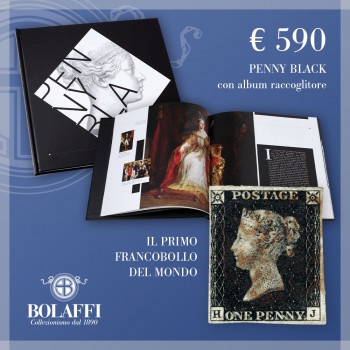 Penny Black, il primo francobollo del mondo
