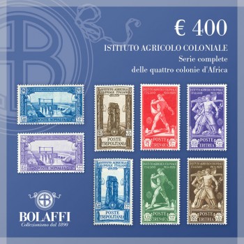 Istituto agricolo coloniale, collezione dei francobolli delle colonie