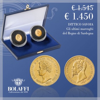 Monete d'oro dei Savoia Carignano