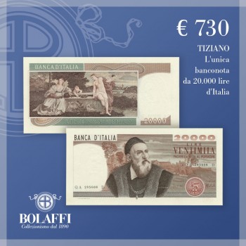 Banconota da 20.000 lire di Tiziano